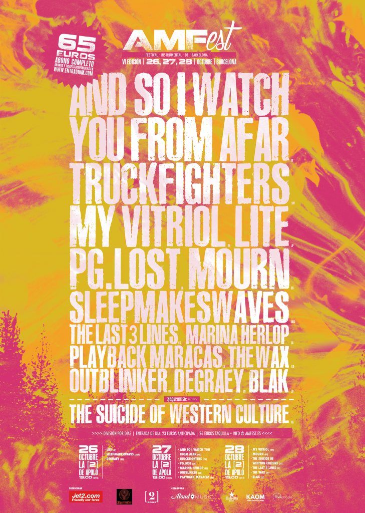 El rock instrumental del AMFest regresará a Barcelona en un mes ultrasonora.com/festivales/amf…