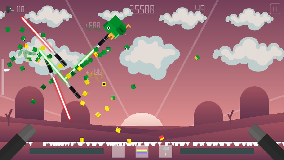 squarechris's tweet photo. Small #birds in #SquareheadBirds π€π¦π₯. But still deadly with #lightswords π. #indiedevhour #indiegame #indiedev #mobilegame #mobiledev https://t.co/pV4dKs4xkS