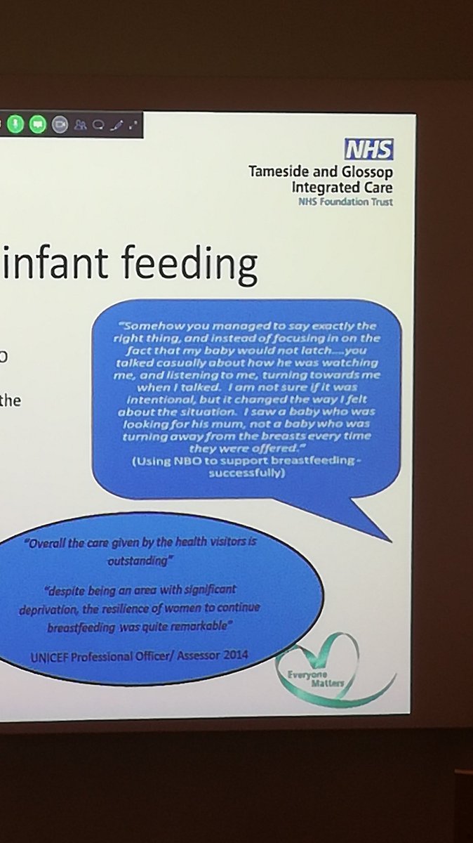 BrazeltonUK's tweet photo. Catherine Mee shares amazing experience using the NBO and NBAS in Tameside and Glossop #BC20Conference https://t.co/xuofztVvrV