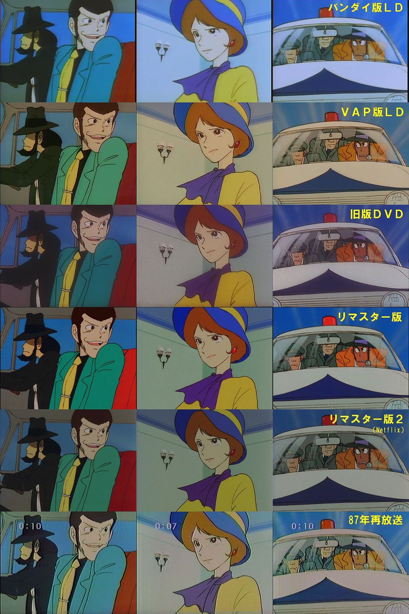 Thread By Video Vhs 旧 ルパン三世 映像ソフト考 結論から言えば80年代のバンダイ版を除いてまともな映像ソフトは無いという話 上からバンダイ版ld Vap版ld 旧版dvd リマスター版 87年再 Thread By Video Vhs 旧 ルパン三世 映像ソフト考 結論から言えば80年代のバンダイ版を除いてまともな映像ソフトは無いという話 上からバンダイ版ld Vap版ld 旧版dvd リマスター版 87年再