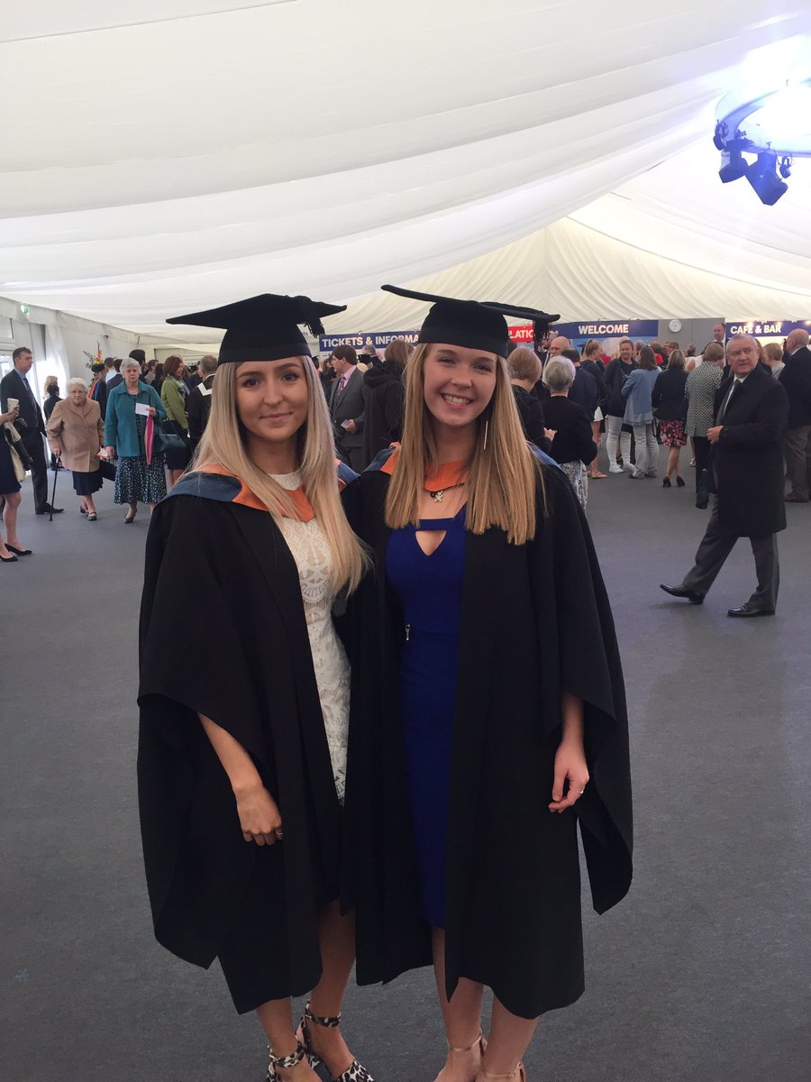 SeriousASocial's tweet photo. Congratulations Em and Alice! #PlymGrad #ProudFamily https://t.co/GlcjaG6Ipn