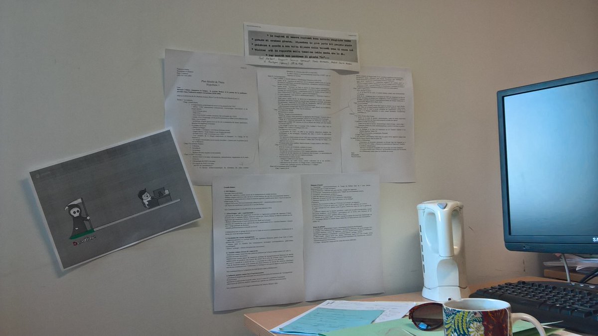SannaFra's tweet image. Just to put some additional pressure #phd #writeurdamnedthesis #phdwriteup #JeSuisCalmeMais j'ai une thèse à commencer...et ça fait mal