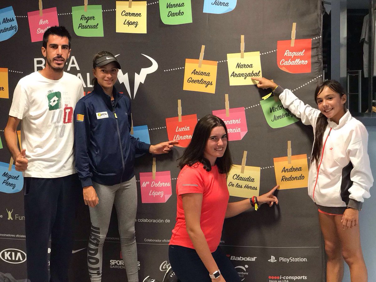 ferreracademy's tweet photo. #ResultadosATF: Las #jugadorasATF #NaroaAranzabal, #LuciaLlinares y #AndreaRedondo clasificadas en el #MasterRafaNadal #Vamos #ATF 🎾 https://t.co/7fNLBWYIt6