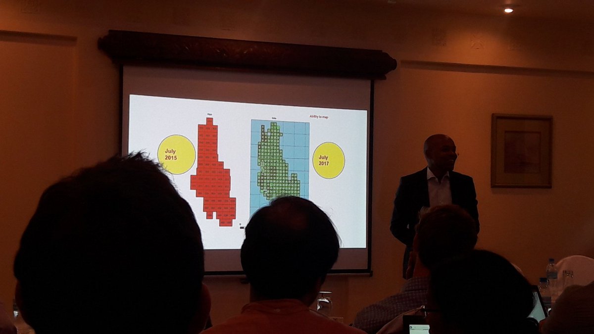 FUFUJID's tweet photo. Dr. Juma Muhammad 'says' #Zanzibar is a first biggest area covered with #UAV drone image in the #World #AfricaDRMRetreat2017 #ZMI @WBG_ICT https://t.co/m6EvTvLNQu
