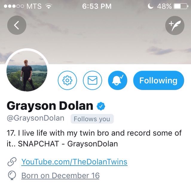 wolfieslana's tweet photo. RT if @GraysonDolan doesn't follows you, and reply with your @ 👇 https://t.co/FlWWs5Zozg