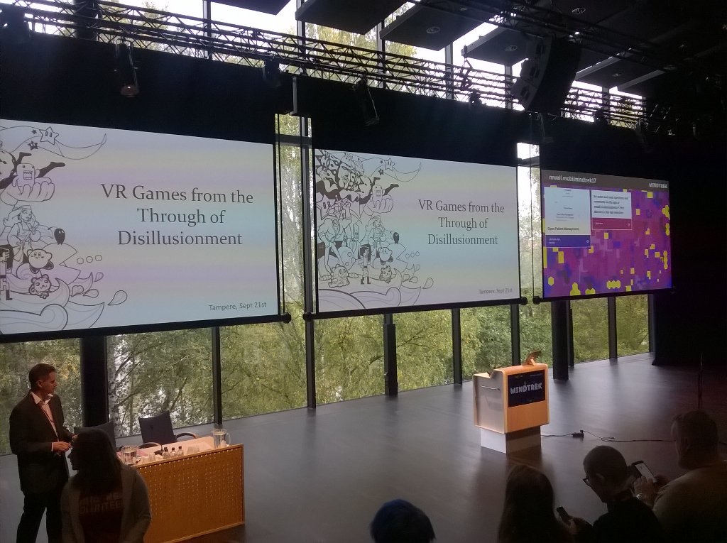 tmukari's tweet photo. #Mindtrek 2017 Tampere https://t.co/XXUPHSIUHa