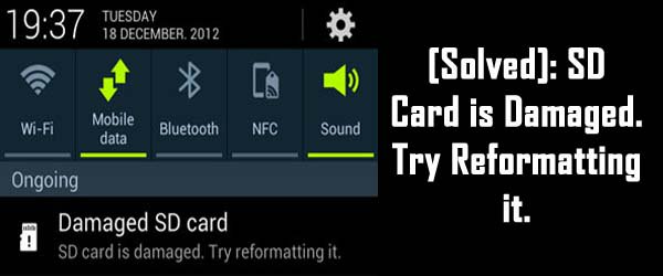 rescue_media's tweet photo. Solved: #SDCard is #Damaged. Try #Reformatting it.

https://t.co/7wFX5jkRdJ https://t.co/f7JwnIbNHF