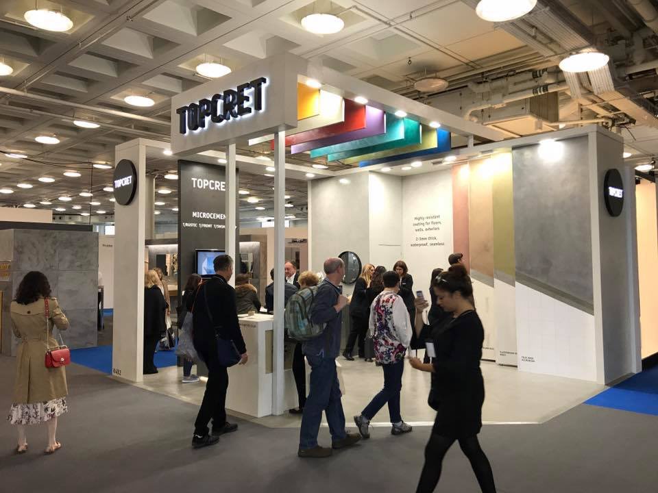 #TOPCRET UK at #100Design <a href="/designlondon/">Design London Shoreditch</a> | Olympia Kensignton, London) until 23th. Visit us at Stand K482, #Baxab topcret.com/en