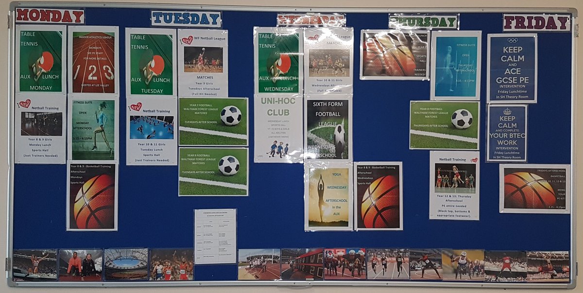 Highams Park PE tweet media