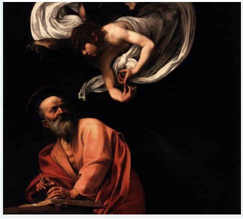 Ale Rizzo Buon Onomastico Matteo Teoforte Un Piccolo Regalo Per Te Il San Matteo E L Angelo Di Caravaggio A S Luigi Dei Francesi Roma T Co I9wj2wfzop