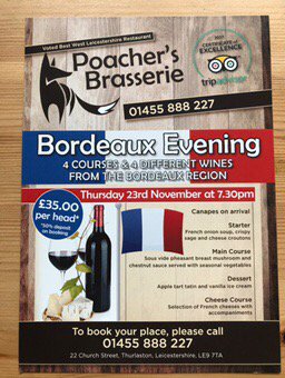 Bordeaux wine tasting on November 23rd..#Bordeaux #winetasting #stemilion