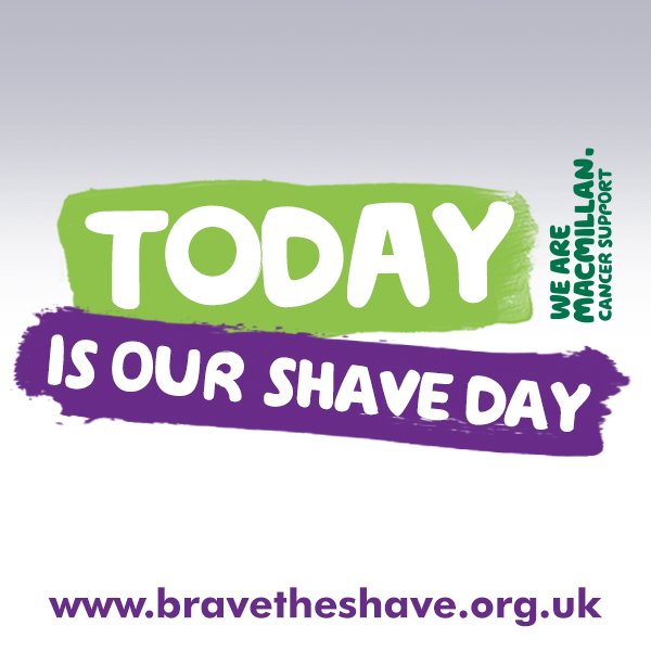 ayima's tweet image. Today's the day we #BraveTheShave for @macmillancancer
