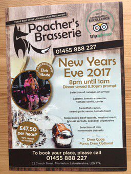 New Years Eve details just released#newyearseve#elvistribute #Lobster