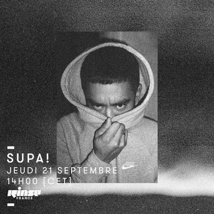 Ne manquez pas l'émission de <a href="/Supaneversmiles/">Supa</a> à 14!!

#verrouillé >>> rinse.fr/player