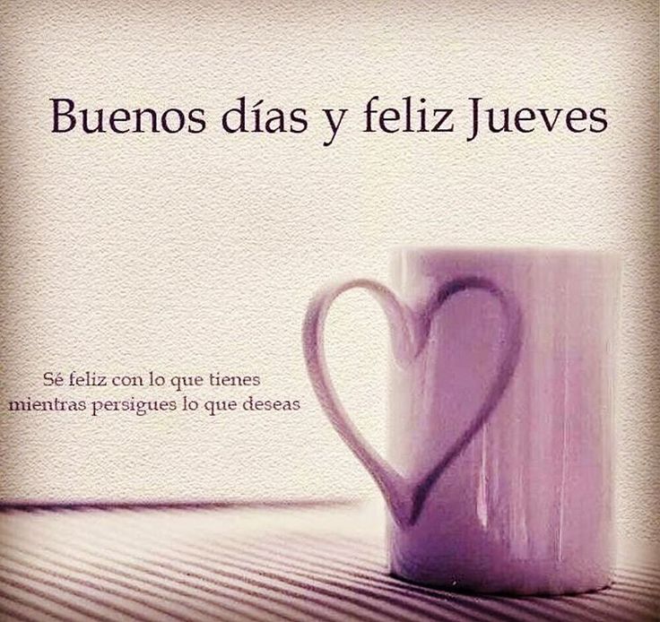 Feliz jueves!