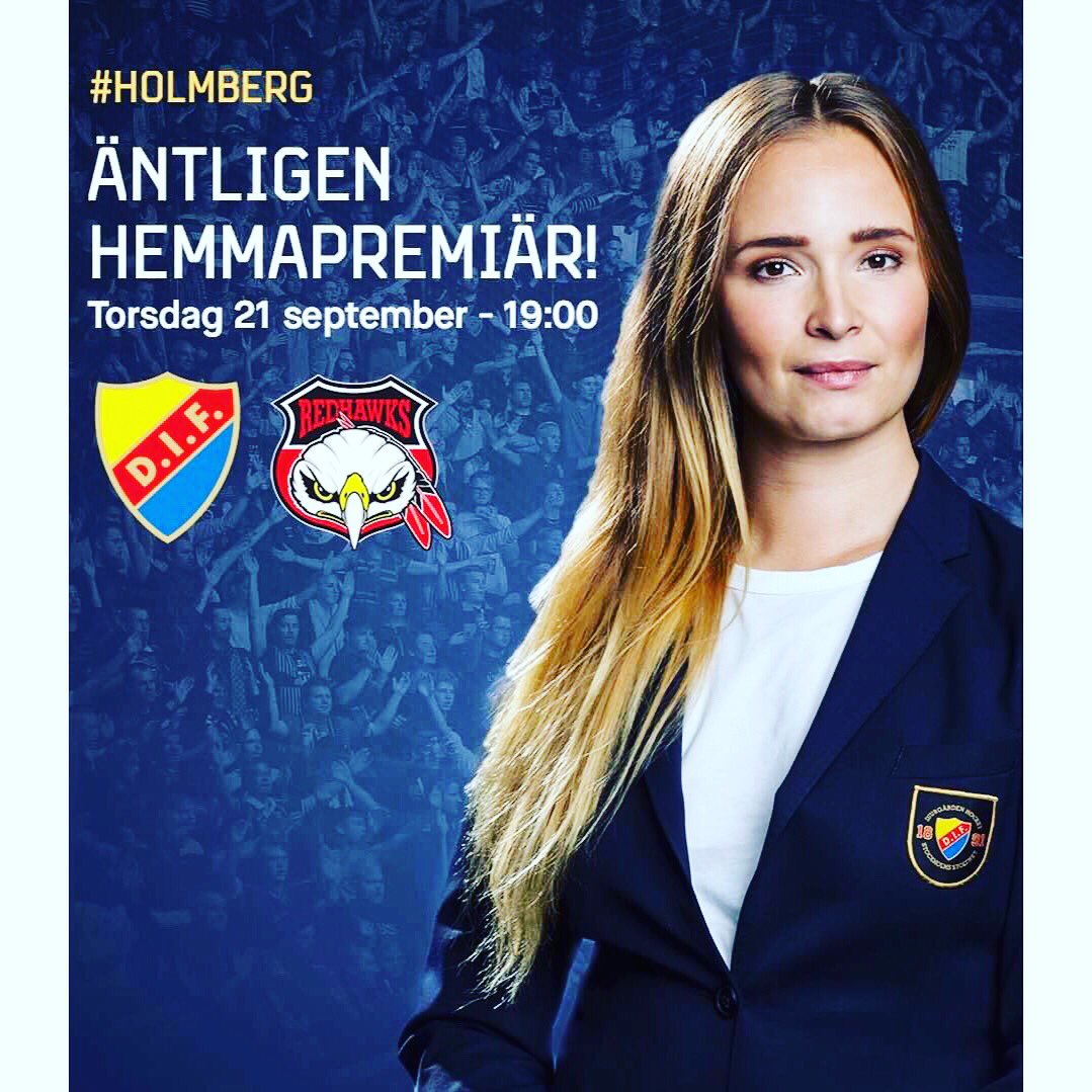 reebeccaa's tweet photo. Äntligen hemmapremiär @DIFHockeyse ses ikväll! https://t.co/tYkpVymTk8