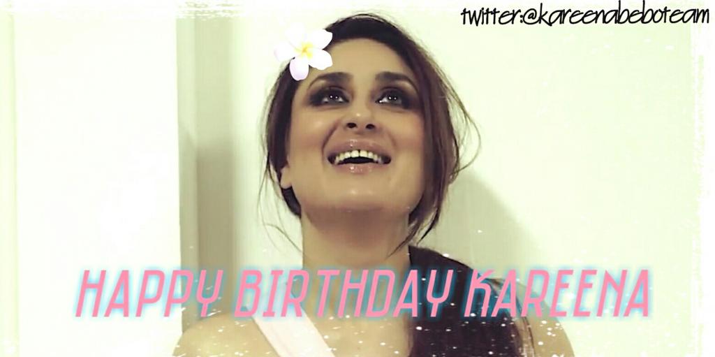   Happy birthday Kareena Kapoor khan 