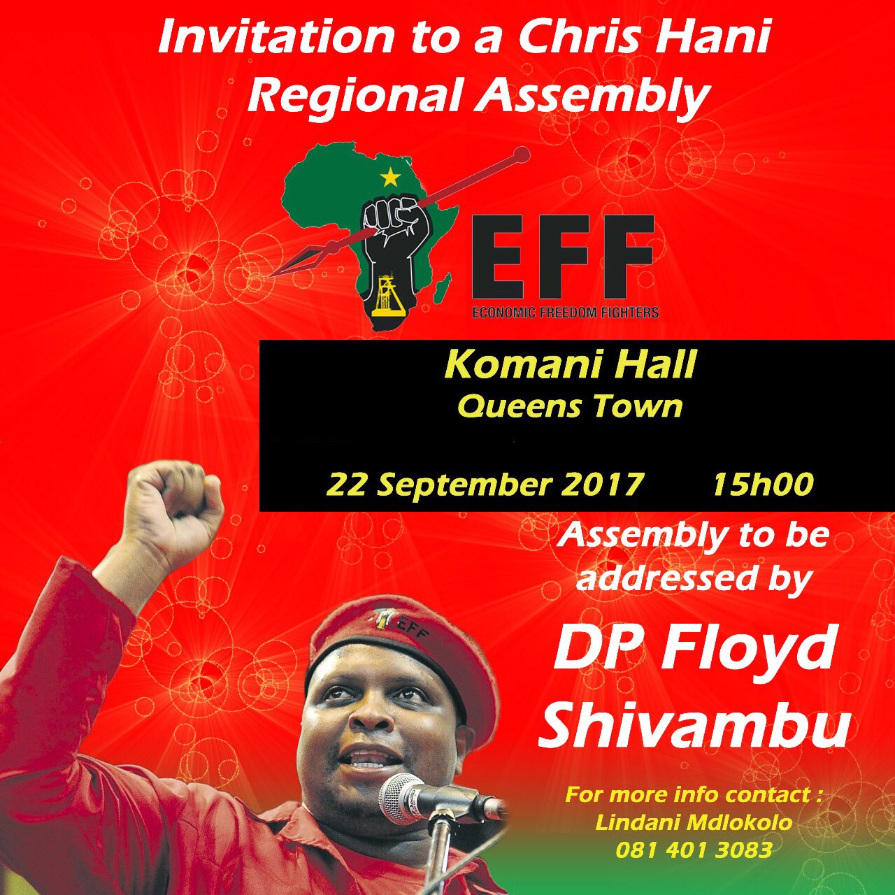 Floyd Shivambu on Twitter