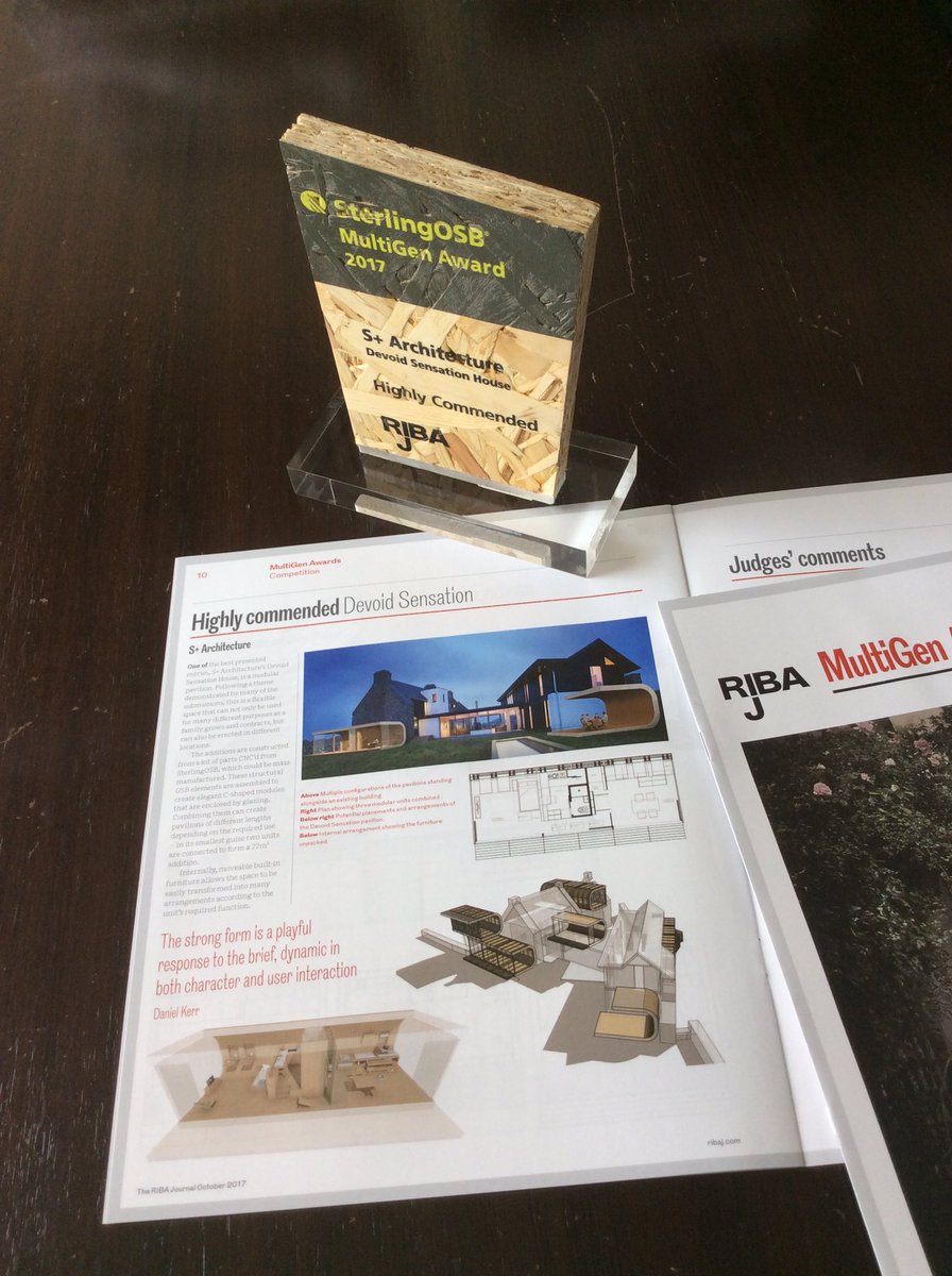 S+ receives Highly Commended Award @ RIBAJ Multi-Generational Living Awards2017 <a href="/RIBAJ/">RIBAJ</a> @NorbordEurope <a href="/Sterling_OSB/">SterlingOSB®Zero®</a> <a href="/yapicomtr/">yapi.com.tr</a> <a href="/mimarizmcom/">Mimarizm</a>