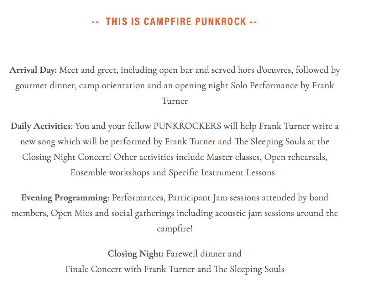 bestfitmusic's tweet photo. Do you and your fellow PUNKROCKERS like hors d'oeuvres? Frank Turner has the perfect event for you 😂😂😂 https://t.co/3LOWtcBHh8