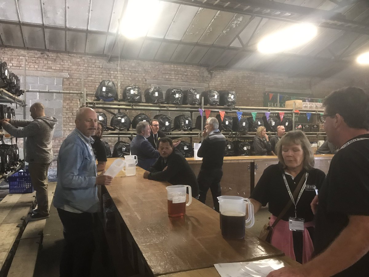 grainbrewery's tweet photo. Helping out at SIBA East competition today at @ElgoodsBrewery. Spotted Martin from @BarrellSellers yet? https://t.co/Ek7lybZ10p