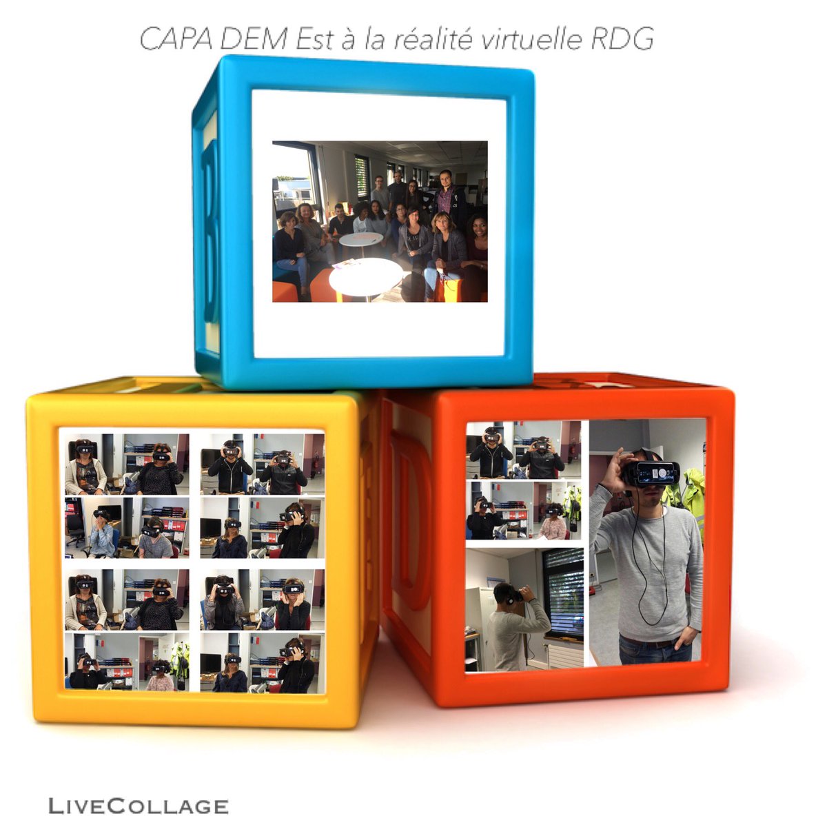 Julien2316's tweet photo. Journée prévention: La CAPA DEM Est à VLR à la réalité Virtuelle RDG #P2SIDF2017 @FrancoisePenaud @bourdin_hugues https://t.co/6jKEu3QSgg