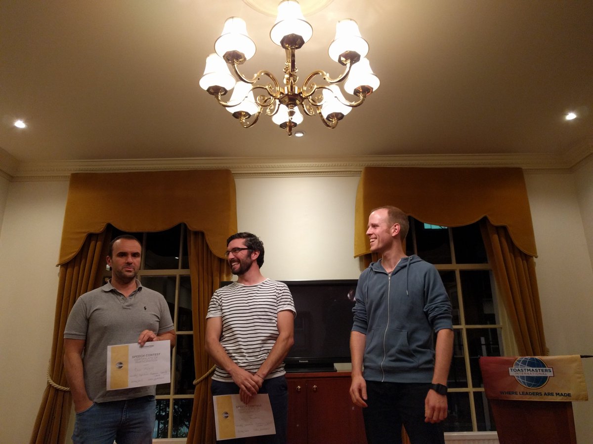 What a fantastic night last night - and funny too. On Oct 4th we are hosting the contest's next (area) level, so come see what happens next!