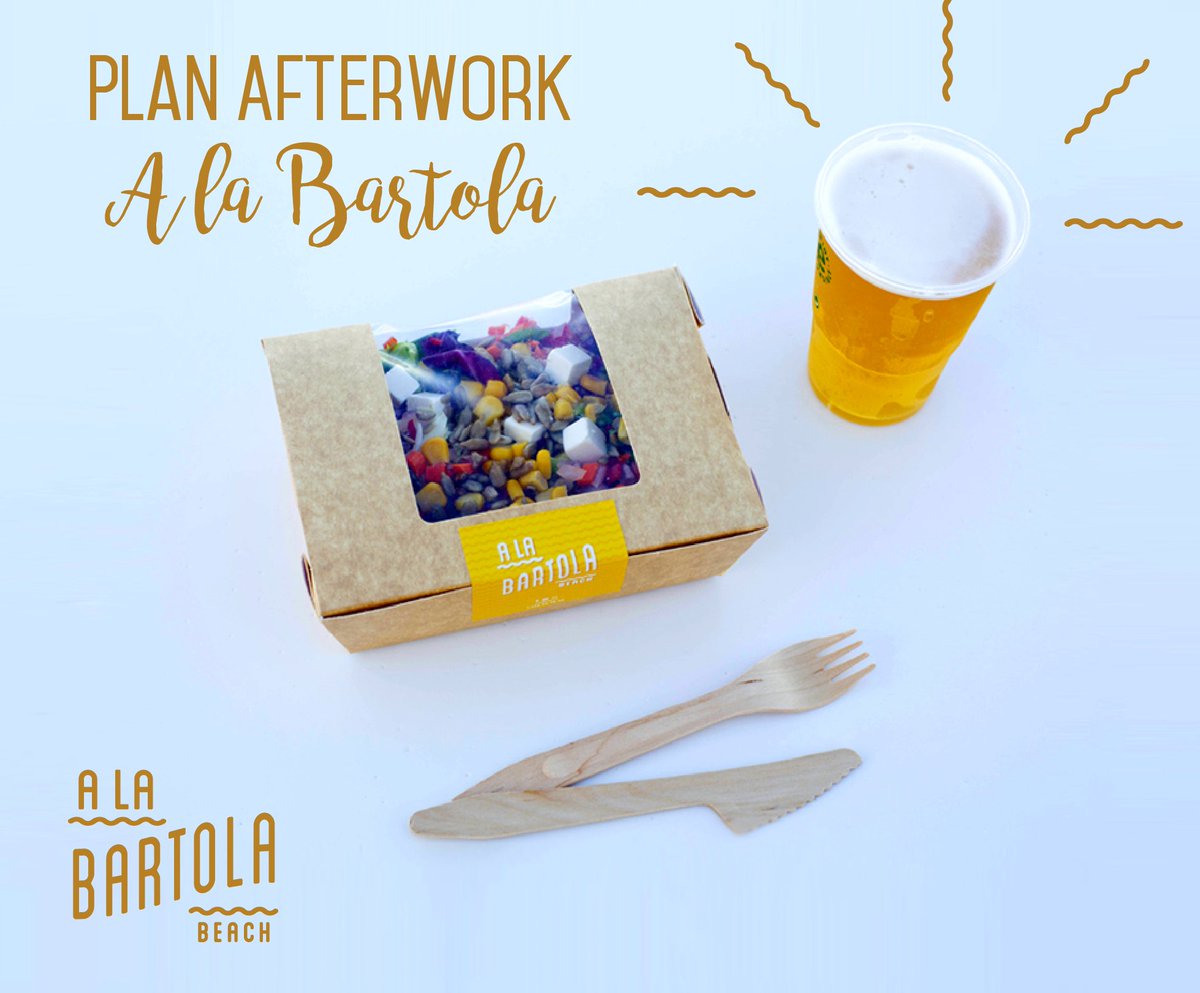 Qué mejor que celebrar que hemos terminado con el trabajo  con esta comidita rica en la #playa 😉☀️
#Patacona #AlaBartola #sienteAlboraya