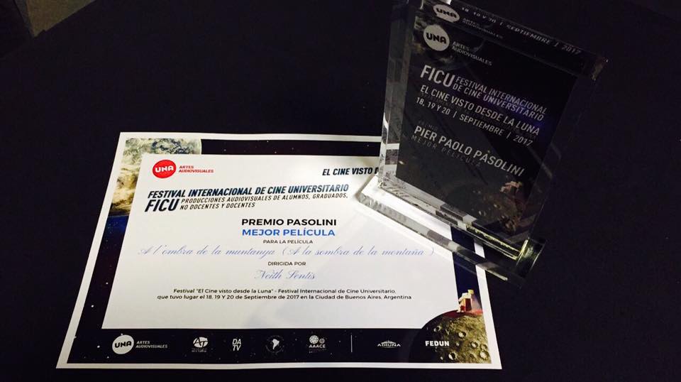 NFSFilmTV's tweet image. Another win for 'In the Shadow of the Mountain' @ombramuntanya Best Short Film. Festival Internacional de Cine Universitario de Argentina