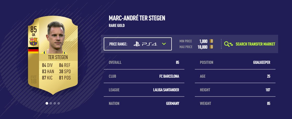 fifa 18 player ratings fifa 18 player ratings