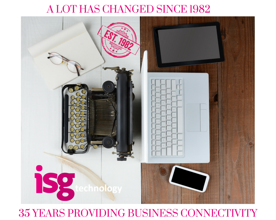 ISGtechnology's tweet photo. Happy anniversary, ISG!! 35 years providing intelligent infrastructure solutions. #isgtechnology https://t.co/j3DJdKRLKU