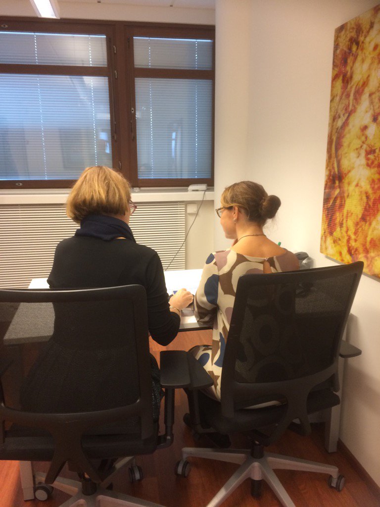 Valmentajat valmistautuvat podcastiin #fasilitointi #kulmia