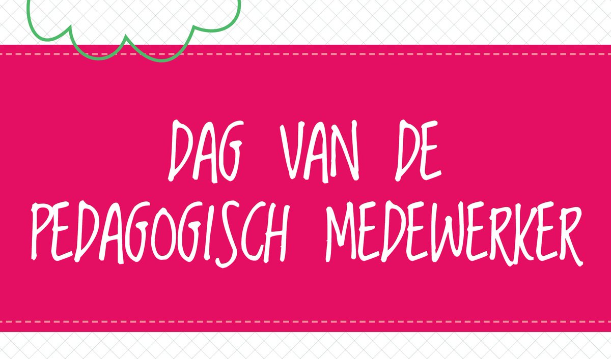 Vandaag is de Dag van de Pedagogisch Medewerker. Een mooi moment om al onze medewerkers te bedanken voor hun fantastische inzet!