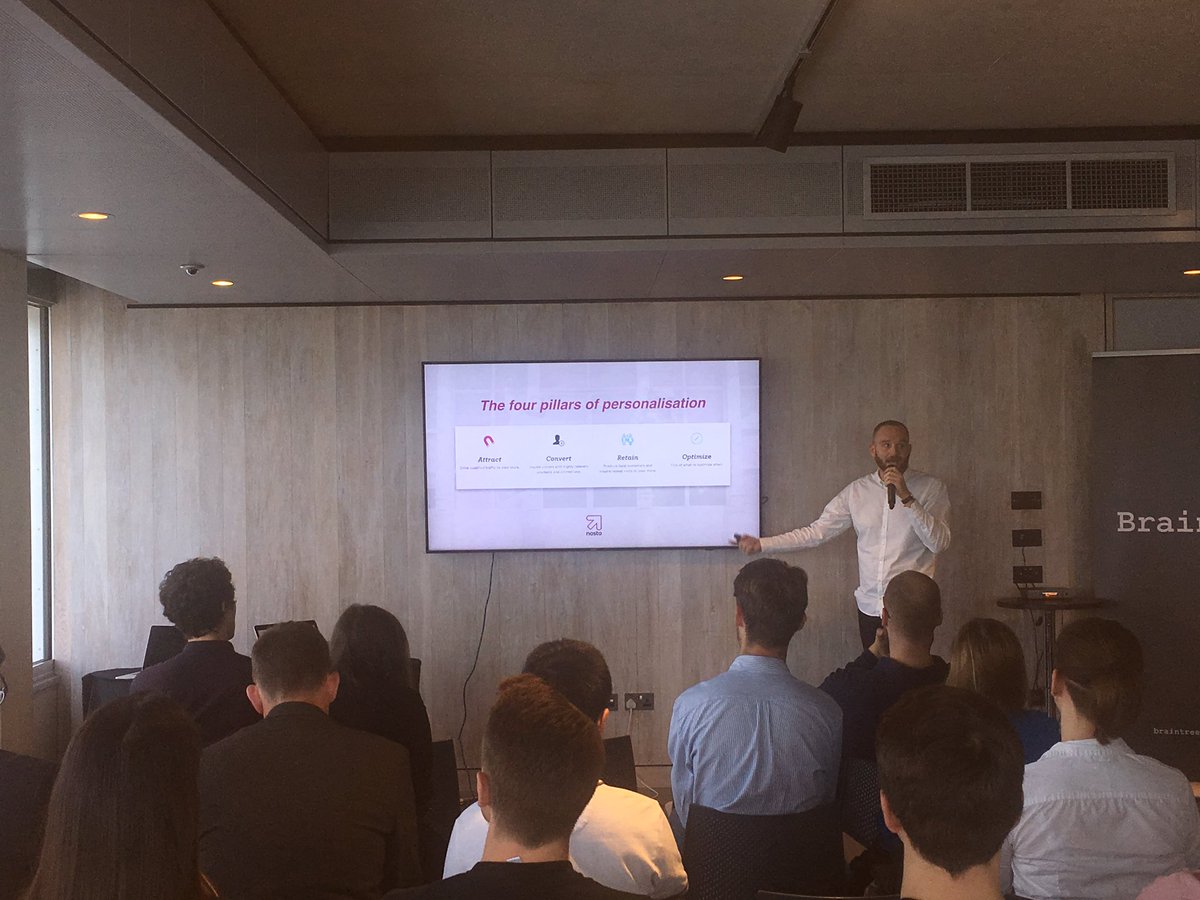 The four pillars of personalisation by <a href="/NostoSolutions/">Nosto</a> #MagentoHorizon <a href="/gene_commerce/">GENE</a> <a href="/dotmailer/">We are now @dotdigital Engagement Cloud</a>