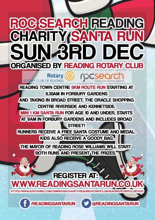 disrupt_BCorp's tweet image. It's nearly that time again!  Get this in your diaries for December😀 #santarun #rdguk #readingsantarun