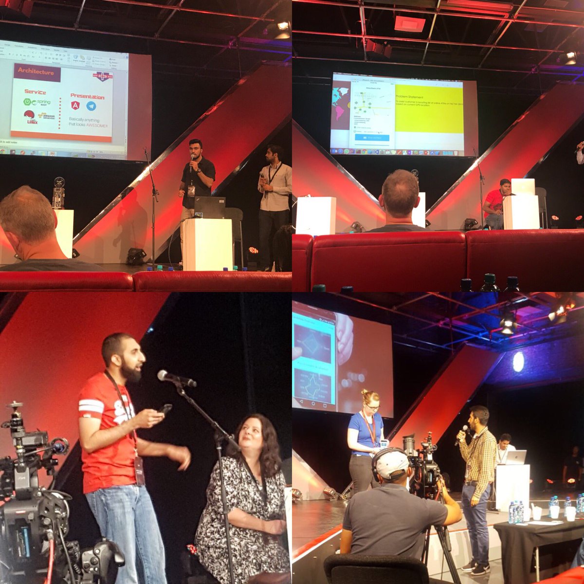 KershneeNaidooK's tweet photo. #AThackathon2017 pushing Tech solutions to lock in amazing customer journeys #innovation #digital #relevant https://t.co/tROa9kLydQ