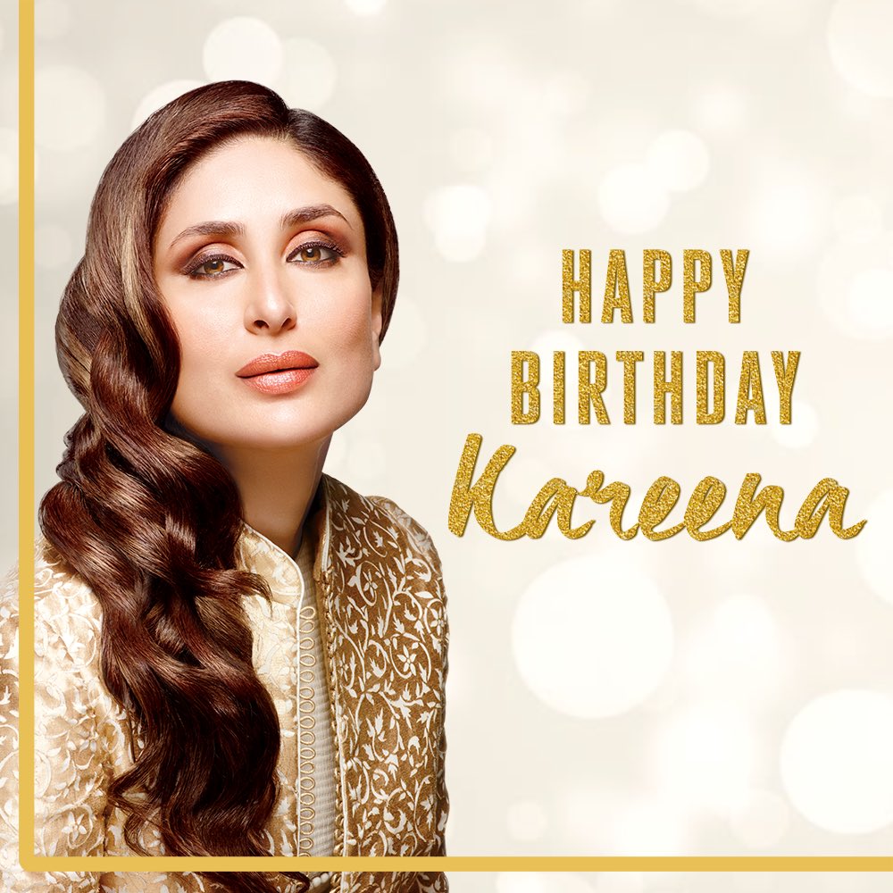 Wishing our favourite a very happy birthday!
Lots of love to you, Kareena Kapoor Khan  