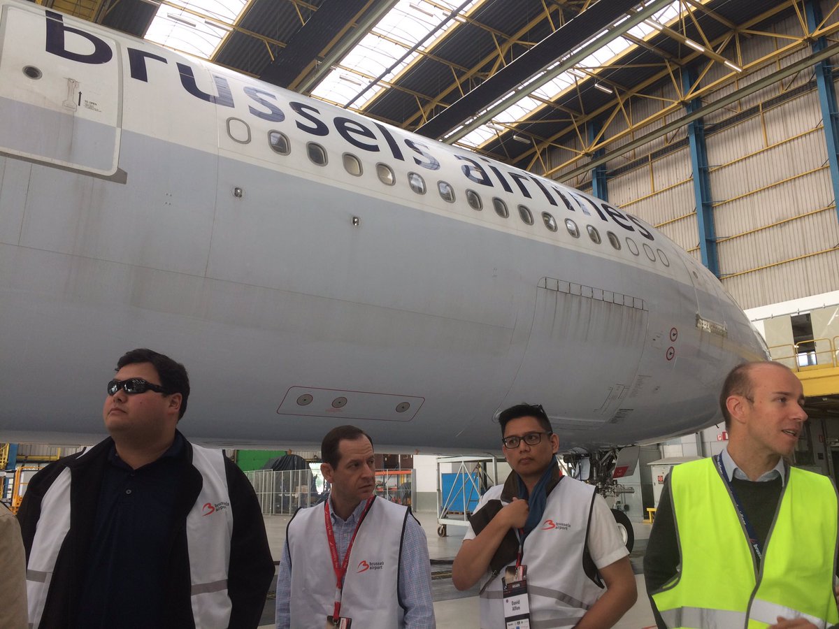 uk_johnnz's tweet photo. A terrific tour courtesy of @BrusselsAirport @FlyingBrussels @starmegado #SMD8 @AirlineGeeks https://t.co/1HkUXkn281