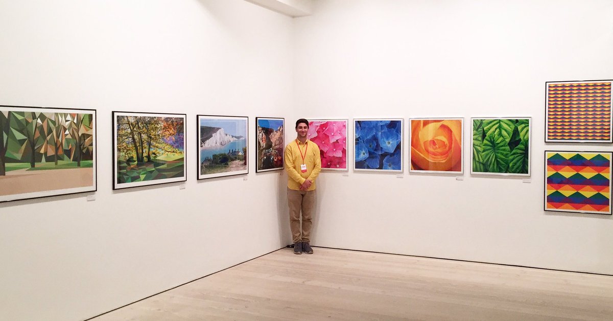 This time last week, the first day of the <a href="/STARTartfair/">START</a> <a href="/saatchi_gallery/">Saatchi Gallery</a> Seems so long ago! Time to work on Vernazza, no. 2 of Cinque Terre.