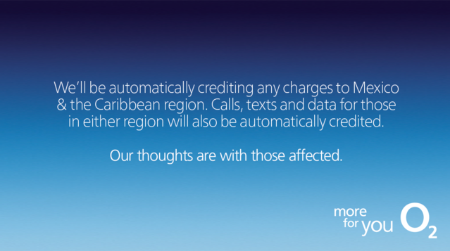 O2_Leaders's tweet image. For those affected by the earthquake in Mexico ➡️ o2.uk/Mexico or #HurricaneMaria in the... bit.ly/2xUijQK #TeamO2