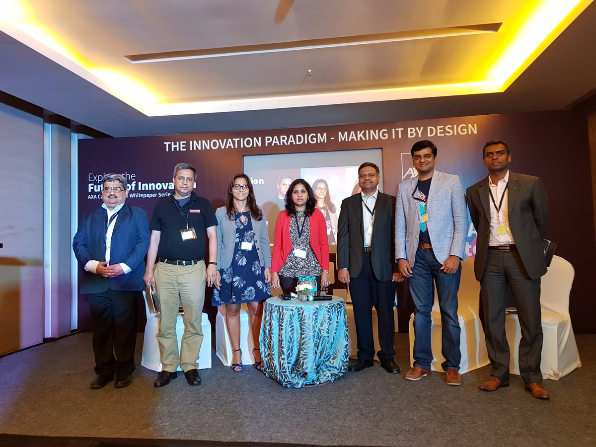 MLElhabre's tweet photo. Industry leaders shared their experiences & perspectives on #innovation at the first #AXA Call to Action event. #AXACTA https://t.co/UR7FIKET87