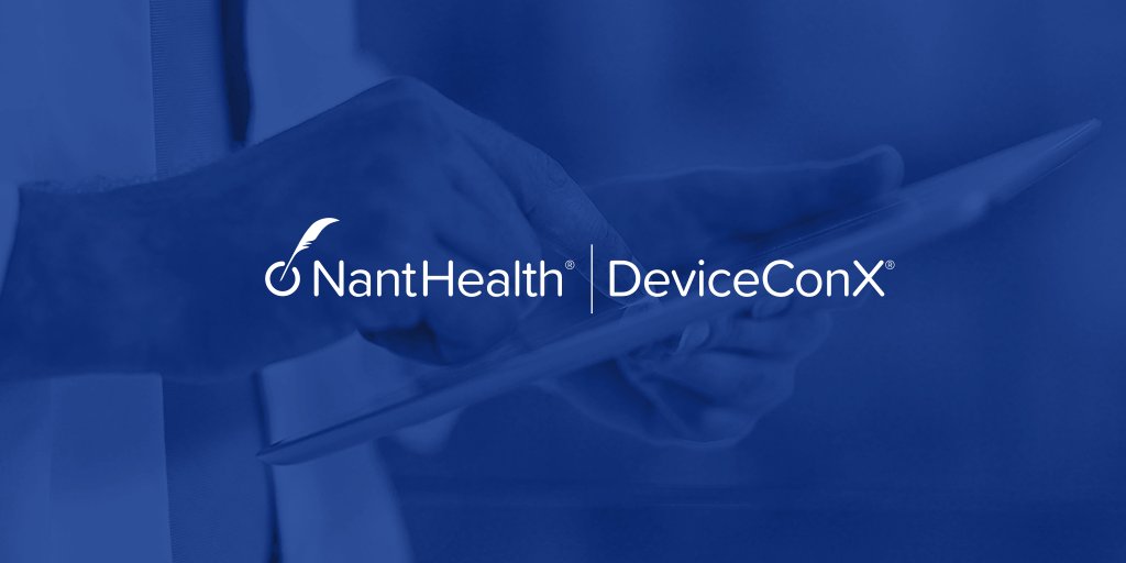 NantHealth's tweet photo. Clinicians waste $12.3B annually on manual transcription of medical device data.Stop the waste w/ #DeviceConX #MDI https://t.co/UWv0MdZ5rm https://t.co/4mlgYfh8Eo