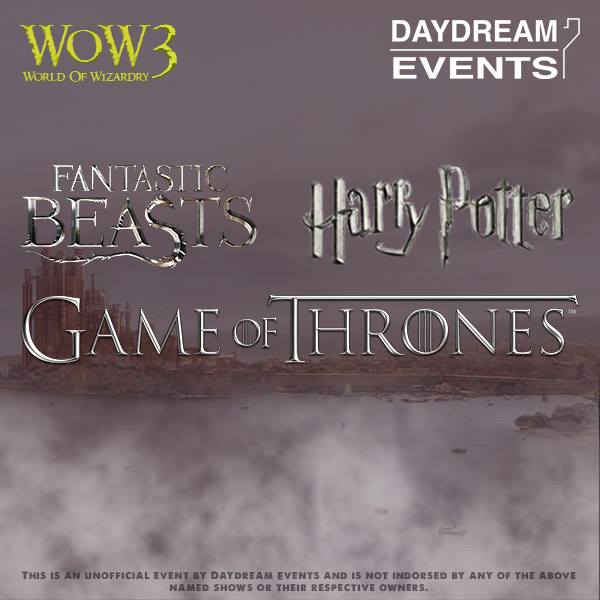 WorldWizardry's tweet image. Just 3 fantastic franchises we will be including at WOW3- its not just HP this time!