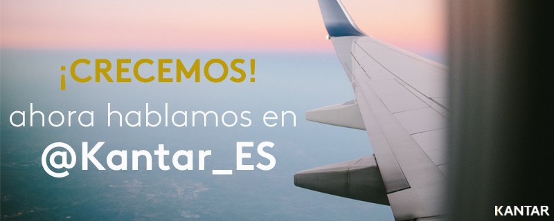 ¡Nos mudamos a <a href="/Kantar_ES/">Kantar ES</a> ! Todos nuestros tuits sobre #innovación ahora en la cuenta de Kantar.