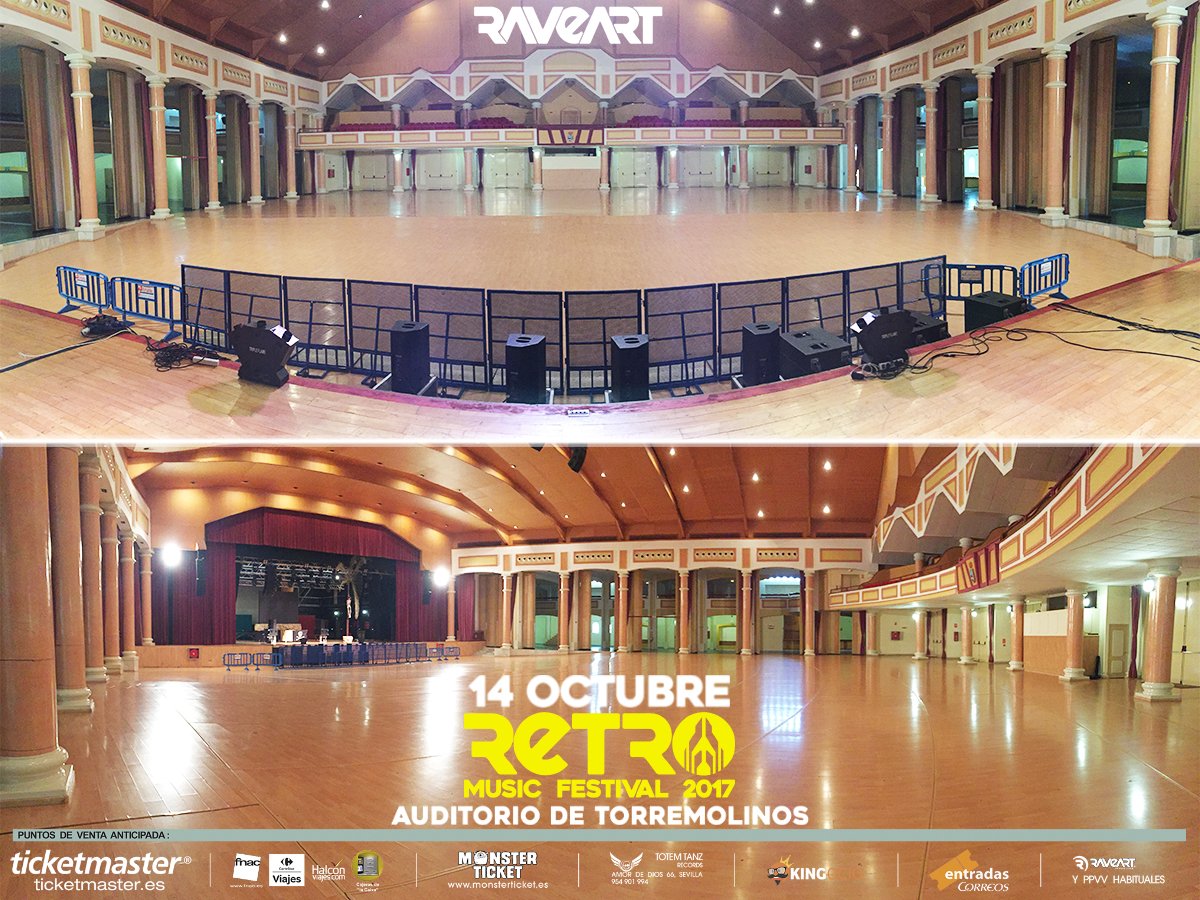 raveart_prod's tweet image. Vivir la música que más te gusta en un AUDITORIO como el de Torremolinos es un LUJO a tu alcance... ¡No dejes que te lo cuenten!