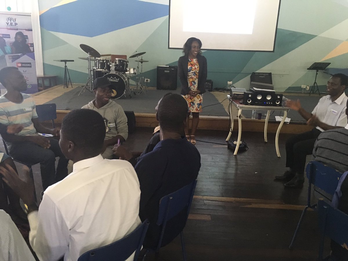 CBZHoldings's tweet photo. One of the #YEP2016 participants @MandySR90 giving testimony of how her business has grown since participating. #YEP2017 #PartnersForSuccess https://t.co/KciOunLWi3