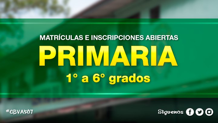 cbva507's tweet photo. Matrículas Abiertas. Para mayor información llámanos al 251-4747 / 5236 o escríbenos a: info@cbva.edu.pa #FelizJueves #PanamáOeste #CVBA https://t.co/yMH7oI840M