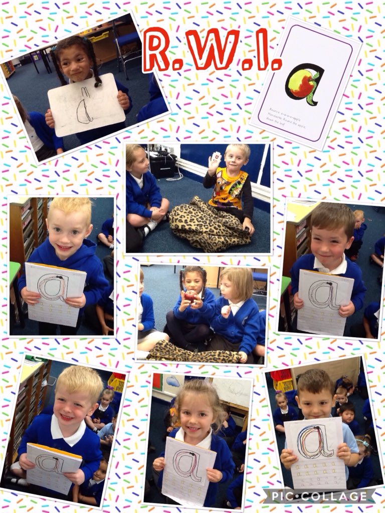 CoedGlas2024's tweet photo. This week in Read, Write, Inc. not only have we learnt 'm' but we've also learnt 'a'! #thecgway #RWI https://t.co/HBFcgcfwkB