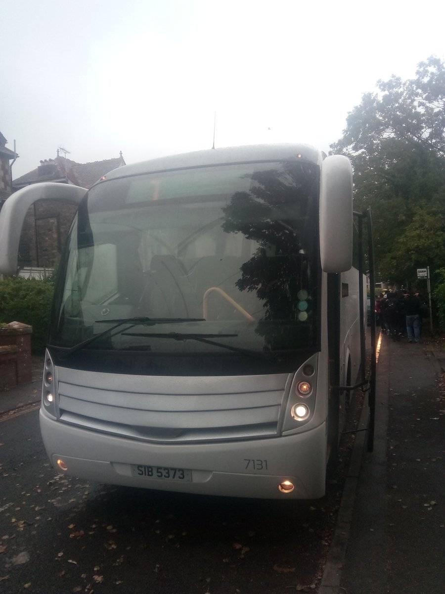 PeteBerry11's tweet photo. Sat in a soggy Swanage in one of our accessible coaches with Bournemouth arts university @D_Hoskins76 @TouristCoaches @S78Smerdon https://t.co/Hgy7UDo6Y1