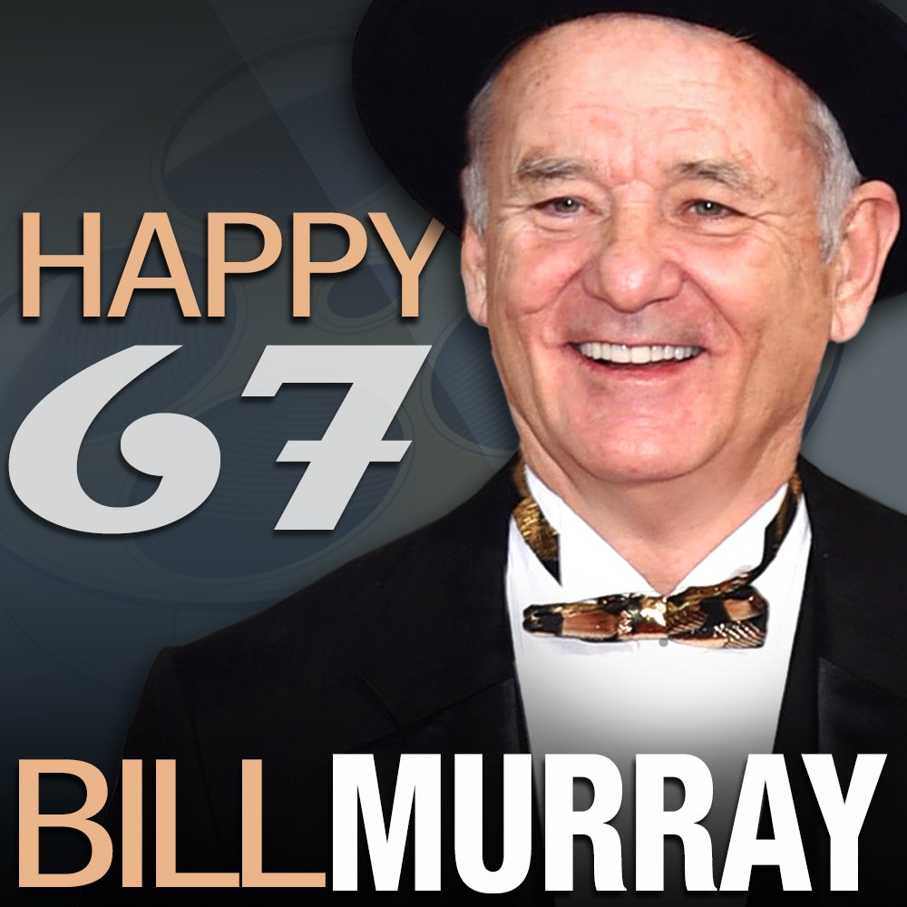 Happy Birthday Bill Murray! The Illinois-native and Chicago Cubs superfan turns 67 today    